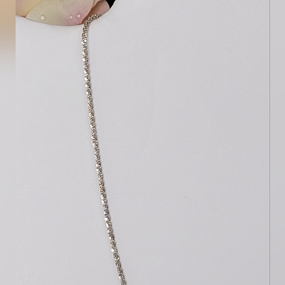 Sterling silver MILOR italy popcorn chain. 😍 18" 3mm - Picture 5 of 10